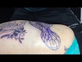 Sea horses and jellyfish tattoo painful but beautiful by: Troy Blocker @Delusions