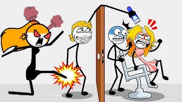 Troll Master Thief Puzzle: Funny Stickman Puzzle Gameplay (iOSAndroid) All Levels to Pass a Level