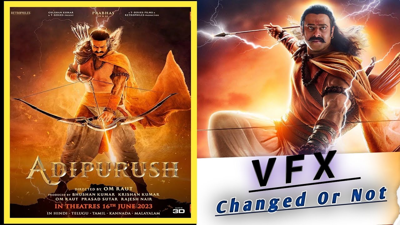 ADIPURUSH NEW MOTION POSTER | Jai shri RAM | Song | Prabhas, Om Raut ...
