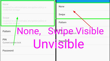 How to remove error || disable by administrator encryption policy ||or credential storage in lock 🔐