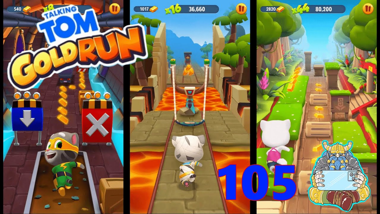 My Talking Tom Gold Run, Race 105