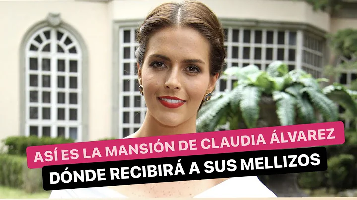 La mega mansin que tiene Claudia lvarez donde reci...