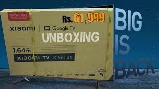 Bada TV - Xiaomi Smart TV X series (65 inches) Unboxed and first impression