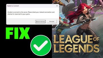 Lol Unable To Connect To Server Please Check Your Network FIX ✅