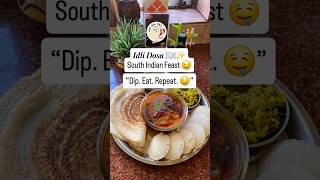 Perfect Dosa &amp; Idli Combo| 🤤 Authentic South Indian Food #shorts