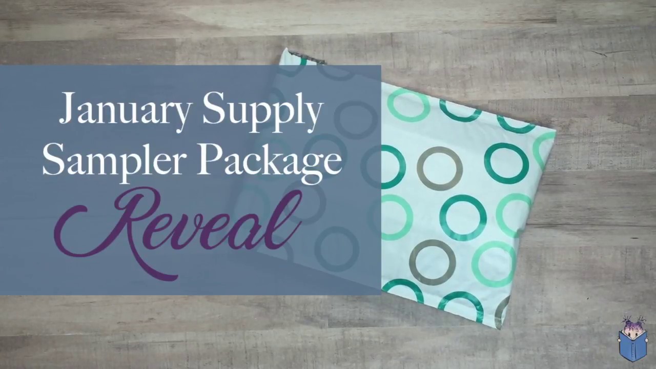 January Supply Sampler Reveal/Unboxing bujo burger
