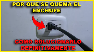 ¿Qué hacer cuando se incendia un enchufe?