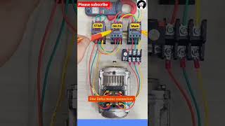 Star Delta Reduce Voltage Motor Starter #shorts #viral #motorcontrol screenshot 2