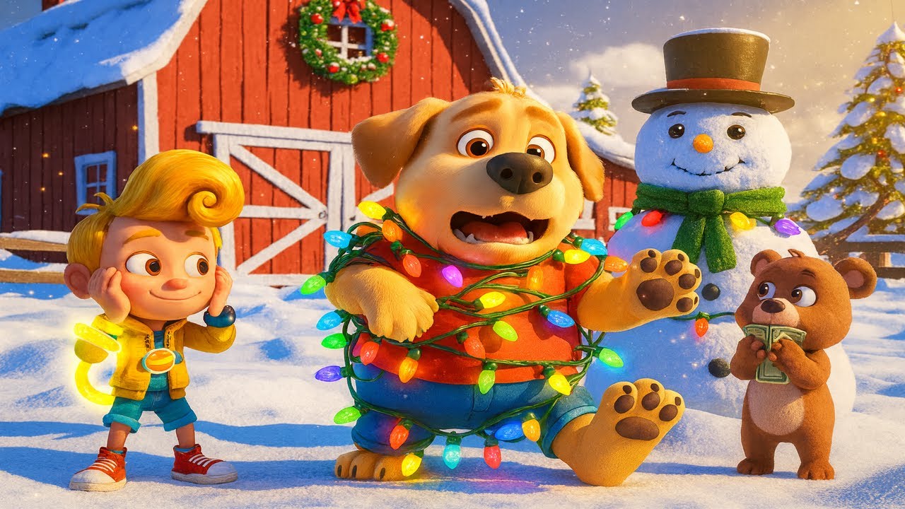 MAXI & BOLTIE – The Great Farm Chaos Day  Funny Winter Farm Adventure for Kids