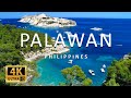 FLYING OVER PALAWAN (4K UHD) - Relaxing Music Along With Beautiful Nature Videos(4K Video Ultra HD)