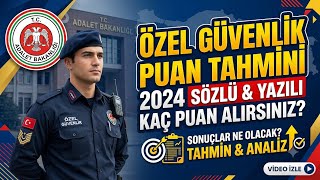 Koruma ve güvenlik puan tahmini #kamupersonelalimi #memuralımı #bilgi