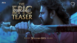 Download Lagu Baahubali - The Epic Teaser | Prabhas, Rana Daggubati | SS Rajamouli | 31st October 2025 MP3 Download Lagu Baahubali - The Epic Teaser | Prabhas, Rana Daggubati | SS Rajamouli | 31st October 2025 MP3