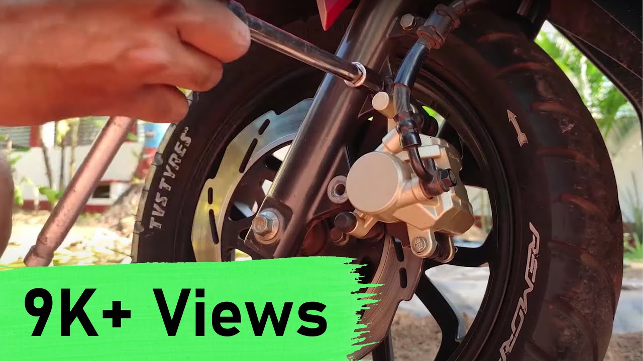 TVS Ntorq 125 Front Brake Caliper Cleanup (Regrease) Vol3 YouTube
