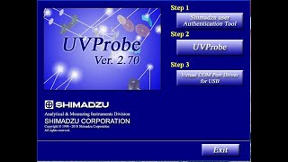 UV Probe for Shimadzu installation and Guide || UV Probe 2.70, 2.43, 2.33 complete guide || screenshot 5