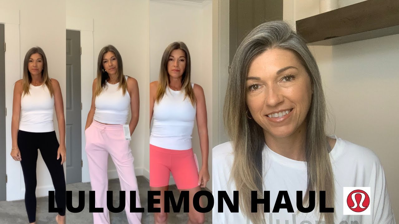 LULULEMON HAUL & TRY-ON REVIEW  Softstream High Rise Pant & More 