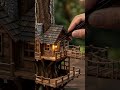 Building a Miniature Treehouse 🌳🏡 #miniaturehouse#diyminiature