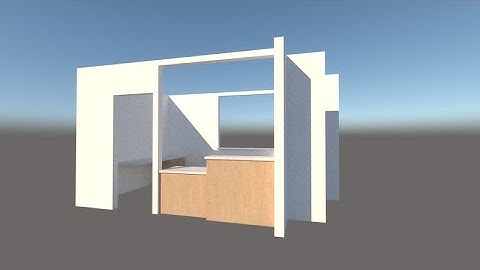 Sketchup Reception Desk Speed Model