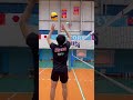 【バレーボール】春高完全優勝セッター、Vリーガーのトス練習#山本龍#セッター#トス#サントリーサンバーズ#ハイキュー #haikyuu