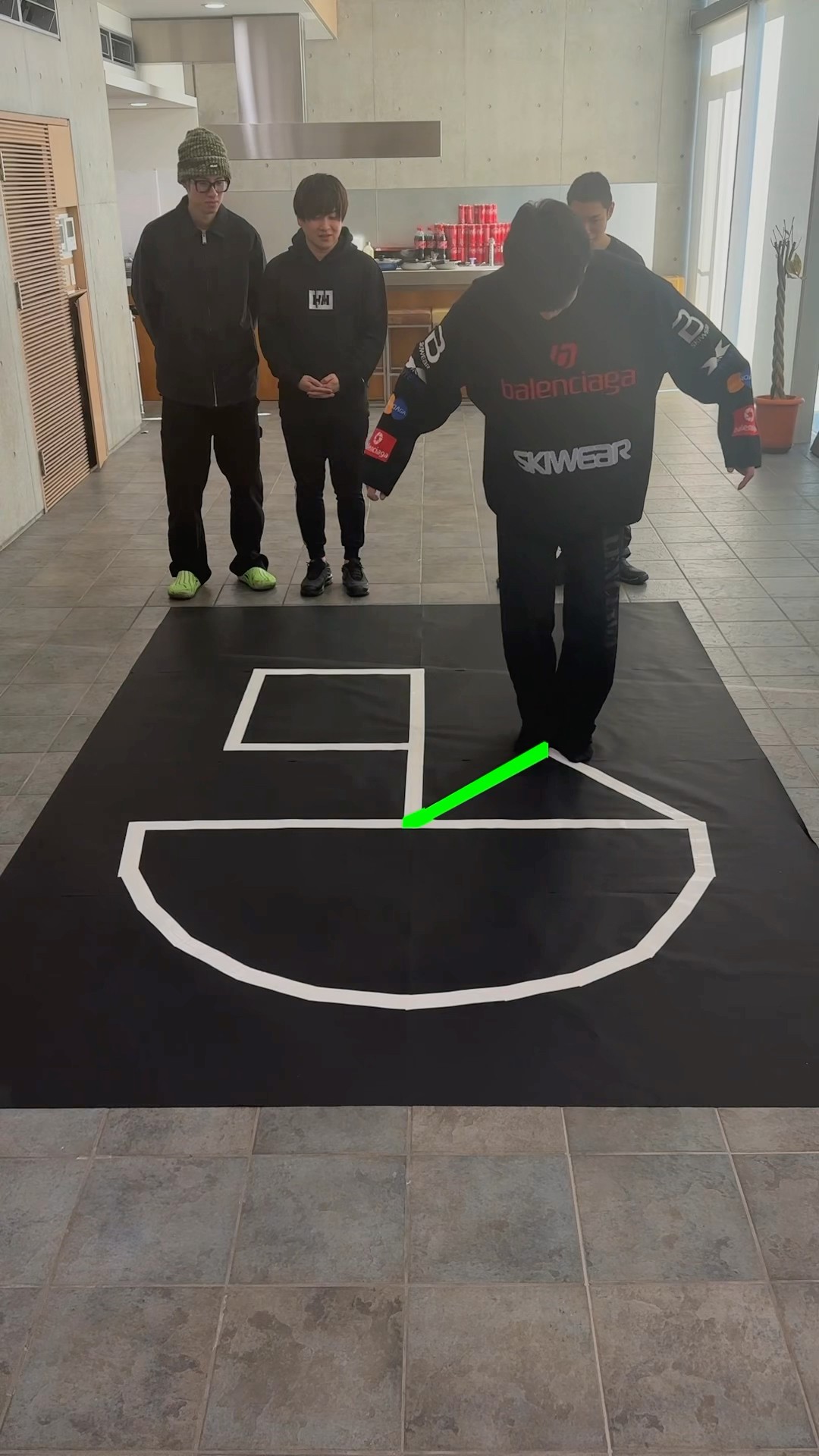 1回で全部踏める？