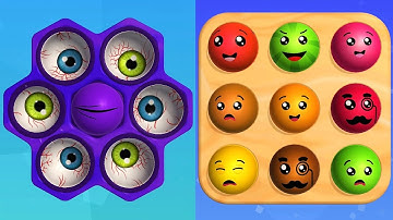 Pop Us! Satisfying and relaxing ASMR slicing gameplay video