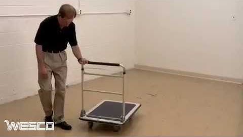 Deluxe Folding Handle Platform Truck