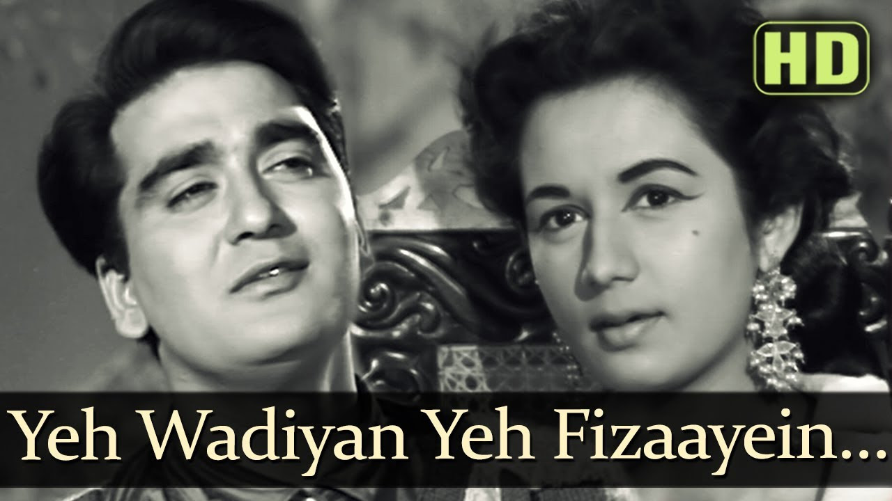 Yeh Wadiyan Yeh Fizaayein  Sunil Dutt  Nanda  Aaj Aur Kal  Bollywood Evergreen Songs  Ravi