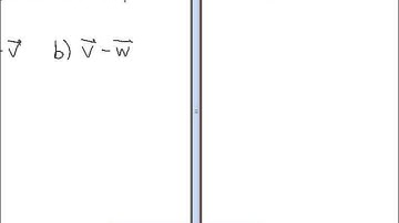 MCV4U - Adding and Subtracting Vectors - Part 2 of 3