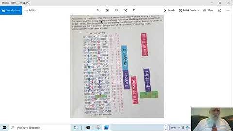 THIRD TEMPLE- MESSIAH- SON OF DAVID  -BIBLE CODE -BARUCH COHEN