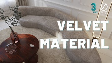 Creating a velvet material
