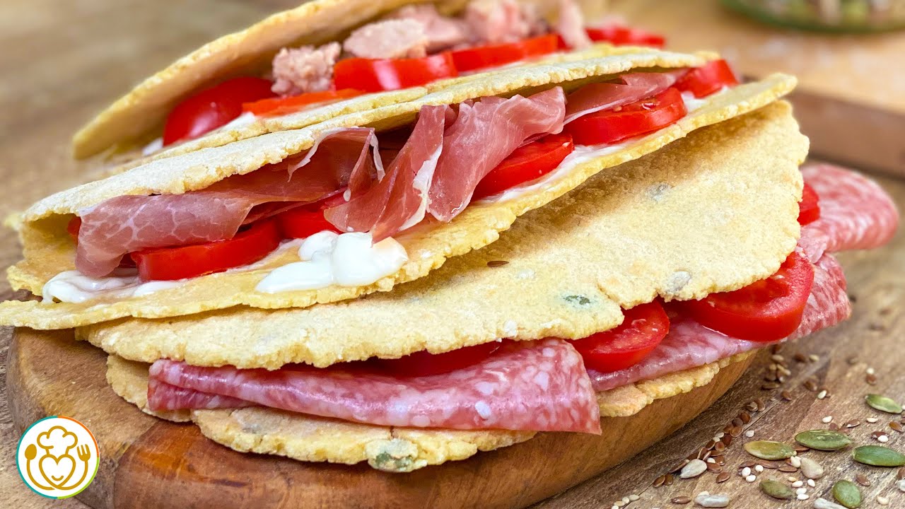 piadina acqua e farina liquida PIADINA LIQUIDA: Ti salva la cena in 1 minuto Ricetta facile e veloce main image 1