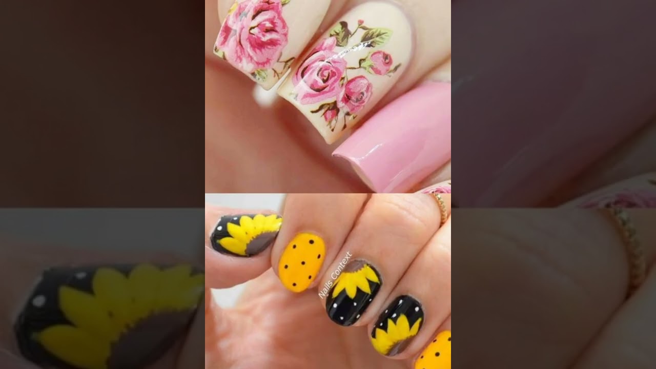 🌹Rose Vs Sunflower🌻/👗 dress/👠heels/💅nails/