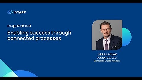 Enabling success through connected processes