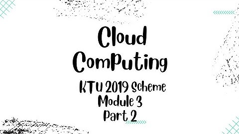 Cloud Computing KTU 2019 Scheme | Resource Provisioning Techniques |
