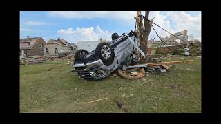 Menasha Wisconsin Tornado Aftermath.
