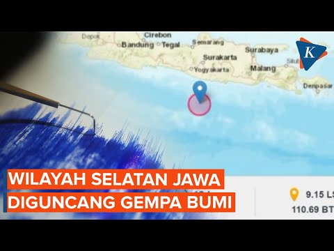 Gempa Magnitudo 5,8 Guncang Selatan Jawa, Terasa di Jogja hingga Banyuwangi