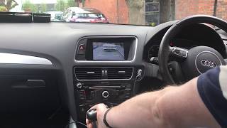 Audi Q5 Retrofit Reverse Camera with Concert Radio Audi Q5 Retrofit Reverse Camera with Concert Radio
