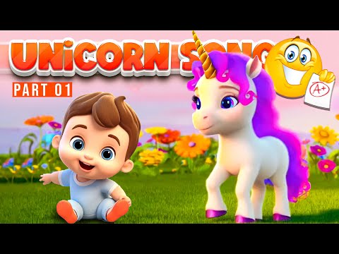 Unicorn Song for Kids | Part 01 | #TinyGeniusTV Nursery Rhymes & Babies Songs