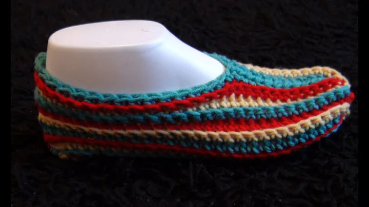 Cozy Crochet Slippers Pattern #1022