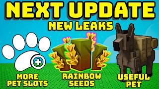 🌈 RAINBOW TRANSCENDENT SEED + MORE PET CAPACITY UPGRADE - NEW LEAKS IN GROW A GARDEN
