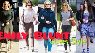 Emily Blunt Street Style | #emilyblunt Fashion Trends | By DG 🙏