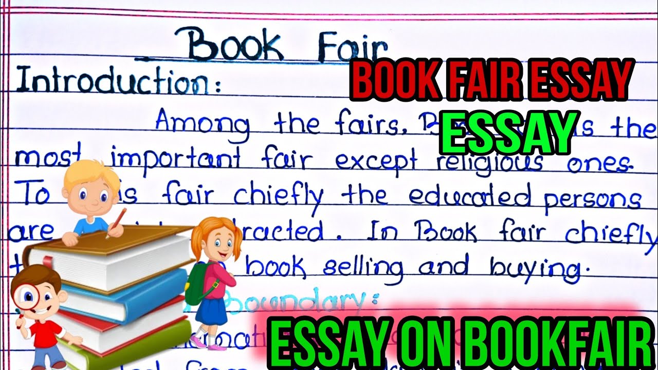 Book Fair essay in English ll Essay on Book fair in english/Book fair essay/Short essay on Bookfair