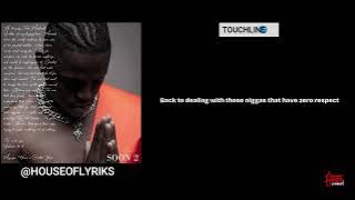 Touchline - I'll Always Have Me (Feat. Veena)( Lyric Video) SA HIP HOP