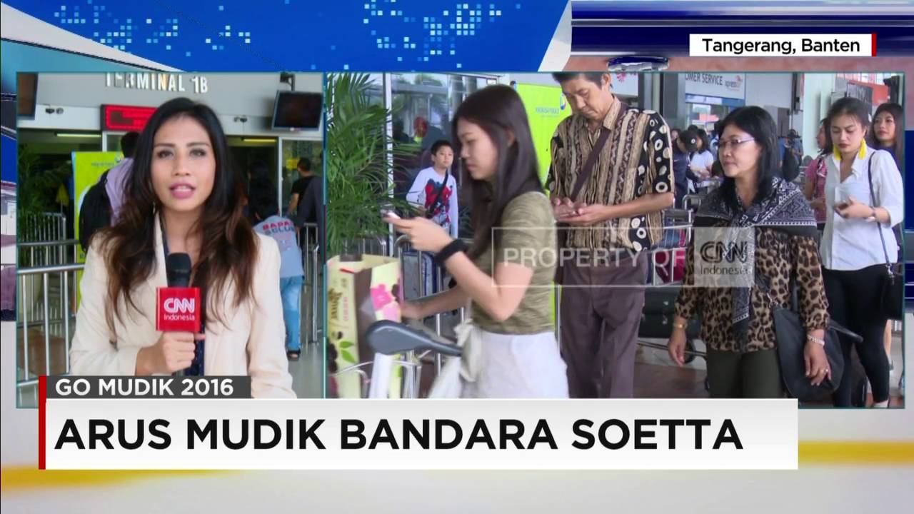 Bandara Soekarno-Hatta Kian Dipadati Pemudik 