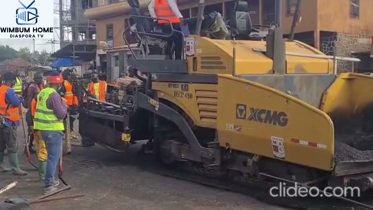 The ring road updates : Paving begins