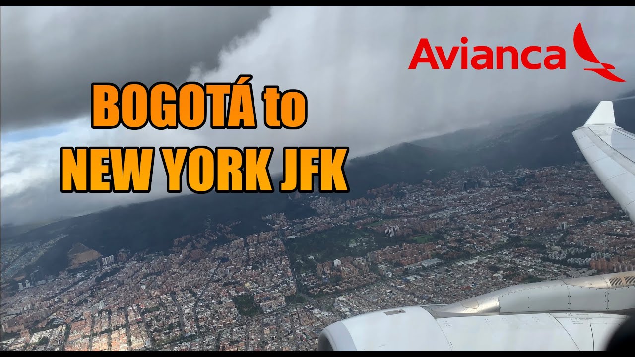 AVIANCA Bogotá 🇨🇴 to New York JFK 🇺🇸 + UPGRADED TO BUSINESS CLASS