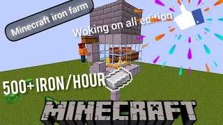 Learn How to Build the Best Iron Farm in Minecraft!