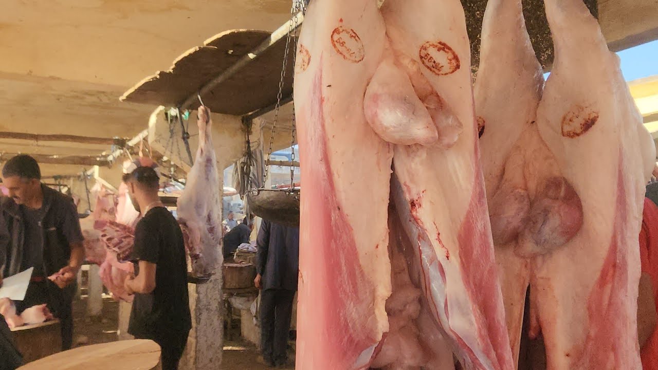 مباشرة من سوق الأسبوعي تلات فيني مع تمن اللحوم حمراء 