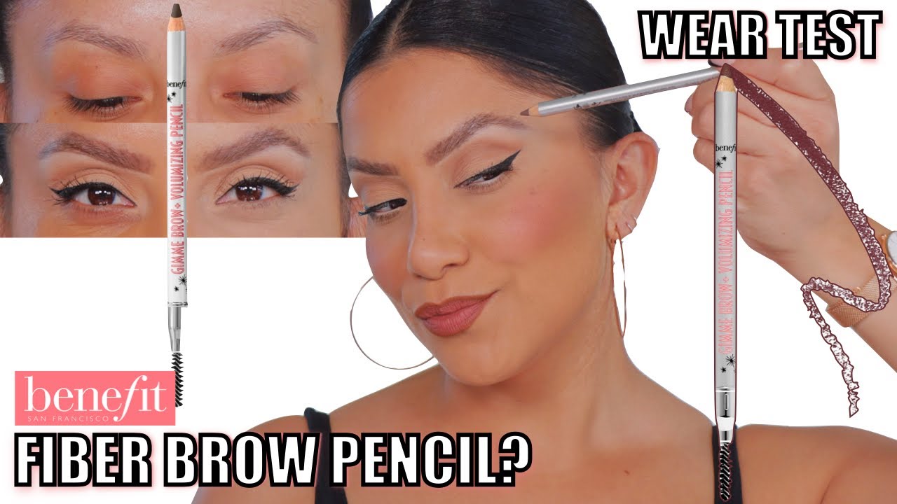 New* Benefit Volumizing Fiber Eyebrow Pencil Review + Wear Test *Sparse  Brows* | Magdalinejanet - Youtube