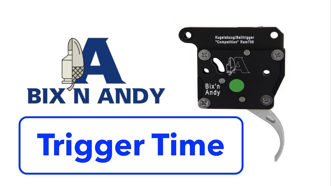 Bix N Andy Competition Benchrest Single & 2 Stage triggers - YouTube