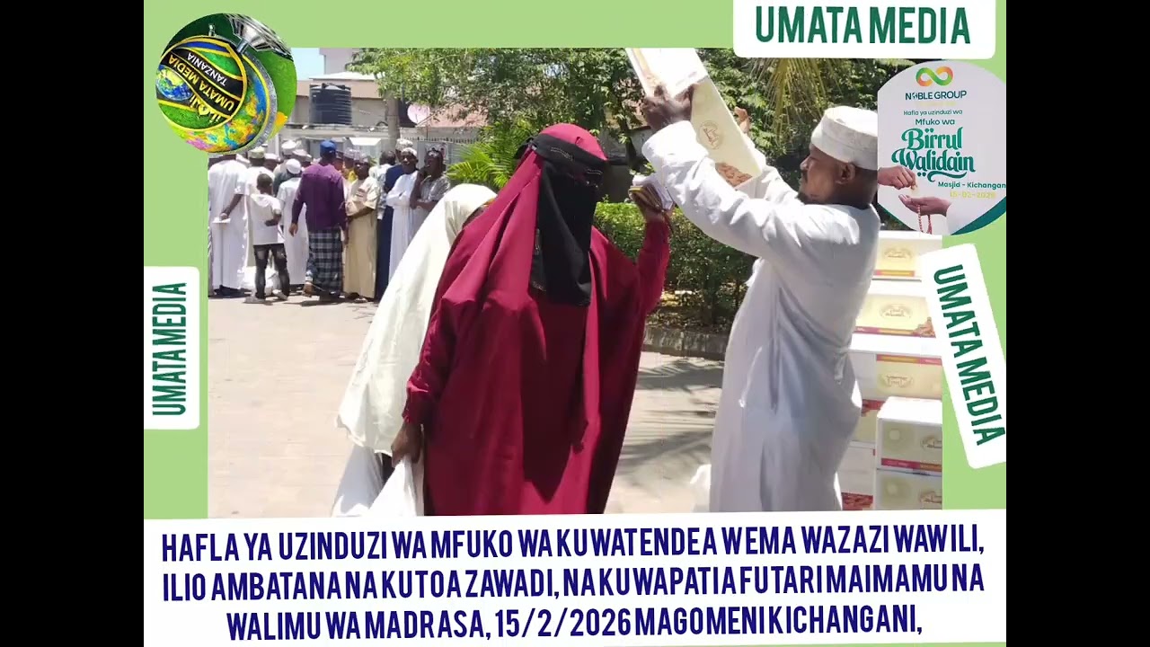 TAASISI YA BIRRUL WALIDAIN, IMETOA ZAWADI YA GARI NA KUWAPATIA FUTARI MAIMAMU NA WALIMU WA MADRASA
